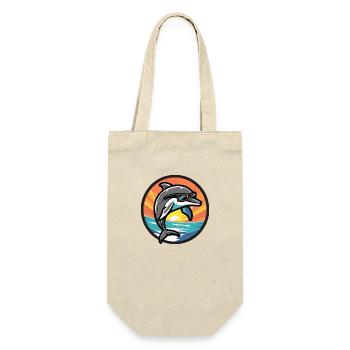 Bande dessinée Dolphin Cool - Sac à bouteille - nature - Devant