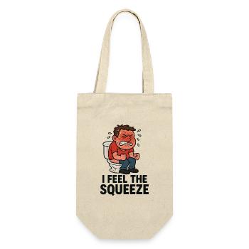 toilet bowel movement toilet funny children - Gift Bag for Bottles - nature - Front