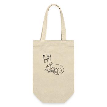 gecko lizard lizard snake reptile blindfuck - Gift Bag for Bottles - nature - Front