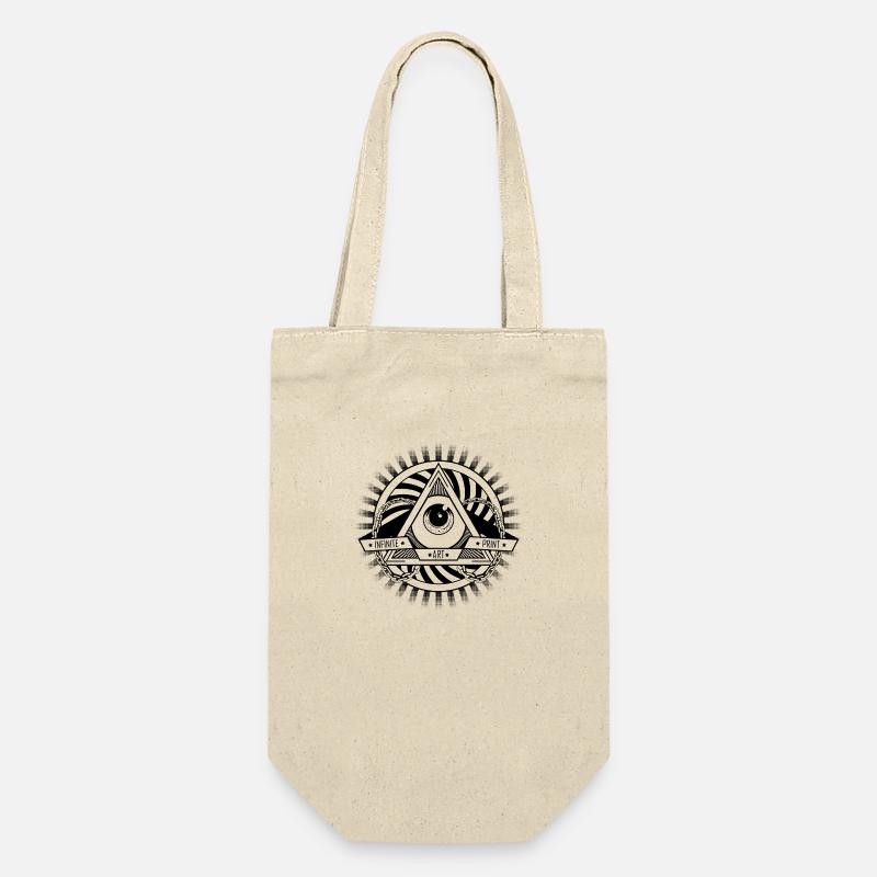 The Art that sees everything - Gift Bag for Bottles - nature