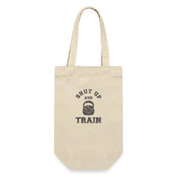Sport Fitness Gift Idea - Gift Bag for Bottles - nature - Front