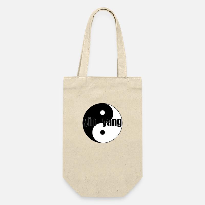 yin yang - Sac à bouteille - nature
