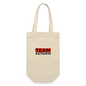 Kétamine Keta Techno Drogue Druffie Idée Cadeau - Sac à bouteille - nature - Devant