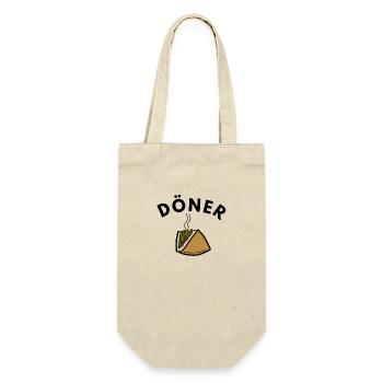 DÖNER DÖNER - Sac à bouteille - nature - Devant