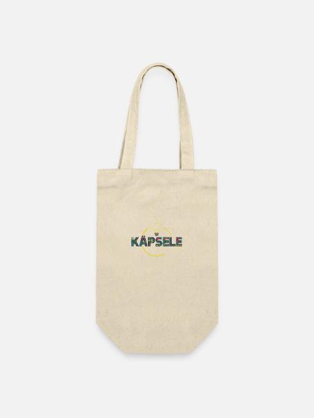 Käpsele Schwabe schwäbisch schwäbisches Geschenk - Geschenkbeutel für Flaschen - Natur