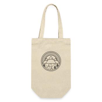camping - Gift Bag for Bottles - nature - Front