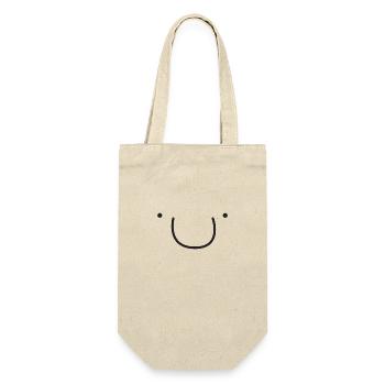 Goofy cute smiling face - Gift Bag for Bottles - nature - Front