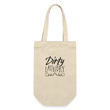 Dirty laundry sign - Gift Bag for Bottles - nature - Front