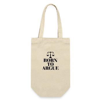 Lawyer | Lawyer lawyers law gift ideas - Gift Bag for Bottles - nature - Front
