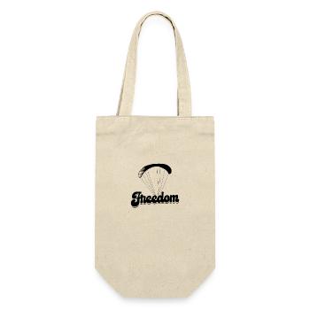 Paragliding | Paragliding paraglider gift idea - Gift Bag for Bottles - nature - Front