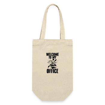 Kayak Sayings Canoe Canoe Polo Rowing gifts - Gift Bag for Bottles - nature - Front