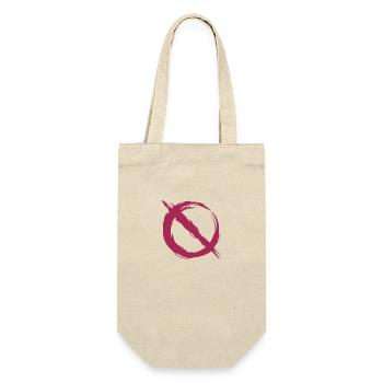 Verbot verboten Symbol - Geschenkbeutel für Flaschen - Natur - Vorne