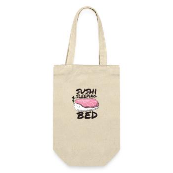 sushi endormi, sommeil, japon, japonais, nourriture, anime - Sac à bouteille - nature - Devant