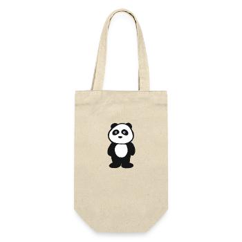 Panda animal panda lover panda baby gift - Gift Bag for Bottles - nature - Front