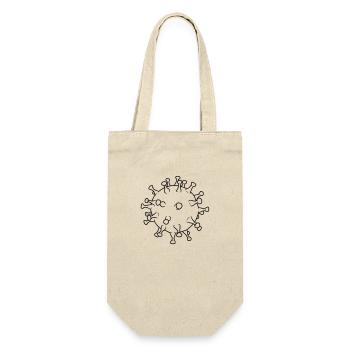 Corona Virus Covid - Gift Bag for Bottles - nature - Front