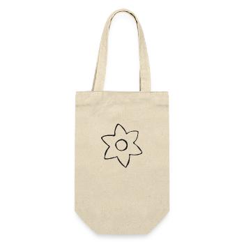 Flower garden plant gardener organic eco gift - Gift Bag for Bottles - nature - Front