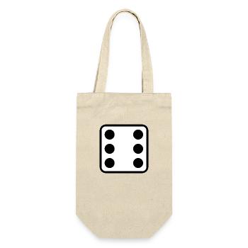 Cube symbol design for personalize - Gift Bag for Bottles - nature - Front