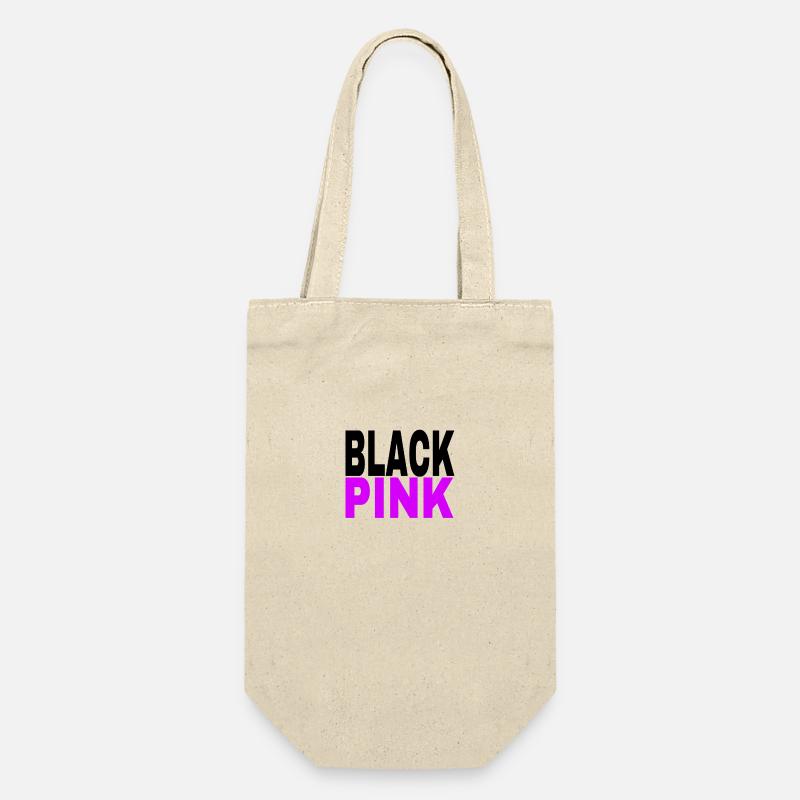 BLACKPINK - Geschenkbeutel für Flaschen - Natur