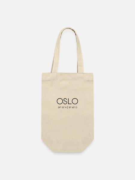 Oslo, Norwegen - Geschenkbeutel für Flaschen - Natur