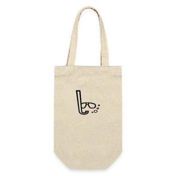 Diving Divers Snorkeling - Gift Bag for Bottles - nature - Front