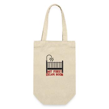 My First Escape Room - Black - Gift Bag for Bottles - nature - Front