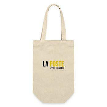 la poste livre tes colis - Sac à bouteille - nature - Devant