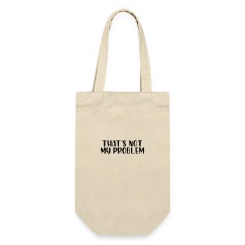 That's not my problem - Gift Bag for Bottles - nature - Front