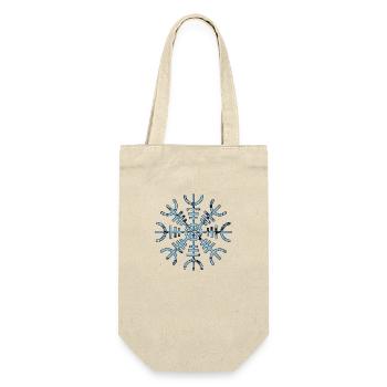 aegishjalmur e 55 - Gift Bag for Bottles - nature - Front