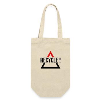 recycle ! - Sac à bouteille - nature - Devant