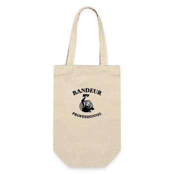 gift joiner man humor - Gift Bag for Bottles - nature - Front