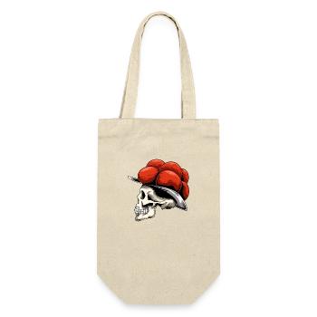 Bollenhut Totenkopf Schwarzwald für einen - Geschenkbeutel für Flaschen - Natur - Vorne