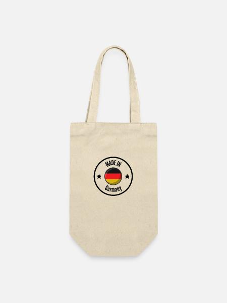 MADE IN GERMANY - Geschenkbeutel für Flaschen - Natur