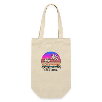 Summer Sun PalmS Beach Sea Summer California - Gift Bag for Bottles - nature - Front