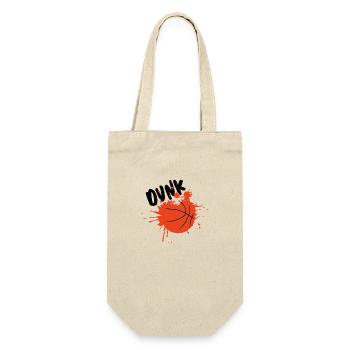 Basketball, Dunk, ball - Gift Bag for Bottles - nature - Front