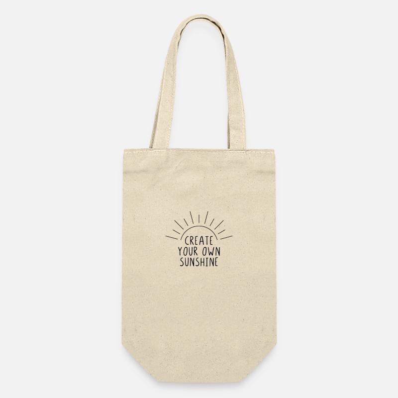 Create your own sunshine - Sac à bouteille - nature