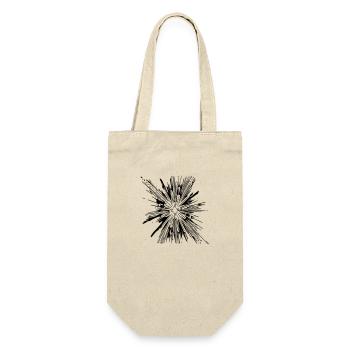 Explosion - Vintage Vector Lines - Gift Bag for Bottles - nature - Front
