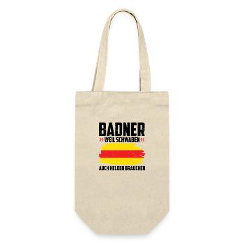 Baden - Geschenkbeutel für Flaschen - Natur - Vorne