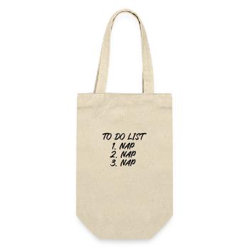 To do list nap - Gift Bag for Bottles - nature - Front