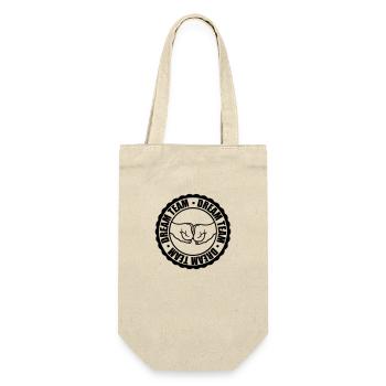Dream Team Stamps - Gift Bag for Bottles - nature - Front