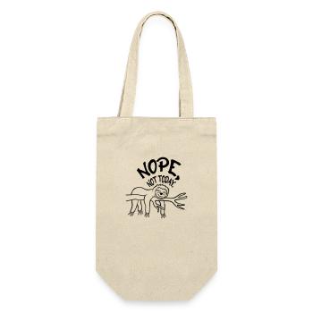 Drôle de paresseux Nope - Sac à bouteille - nature - Devant