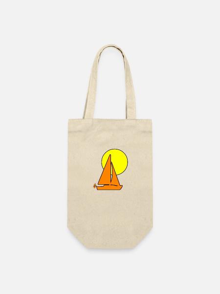 Sail - Gift Bag for Bottles - nature