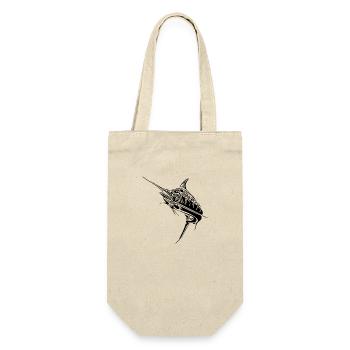 Élégant espadon prédateur de poisson osseux - Sac à bouteille - nature - Devant