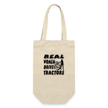 Tractor - Gift Bag for Bottles - nature - Front