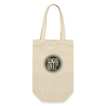 Never give up - Gift Bag for Bottles - nature - Front