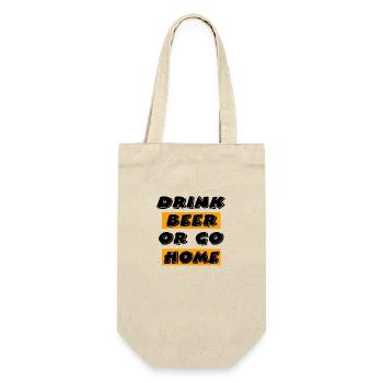 Beer - Gift Bag for Bottles - nature - Front