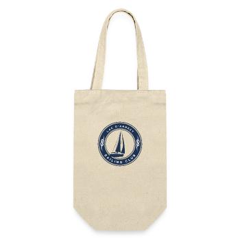 Segelboot See von Sannecy - Geschenkbeutel für Flaschen - Natur - Vorne
