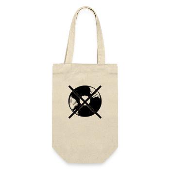 Pas de musique vinyle - Sac à bouteille - nature - Devant