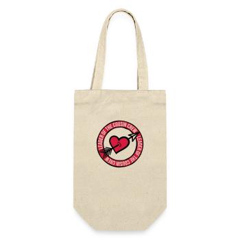 Leader Cousin Crew Team - Gift Bag for Bottles - nature - Front