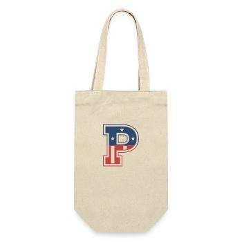 Lettre P États-Unis - Sac à bouteille - nature - Devant