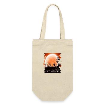Halloween scary witch horror ghost monster - Gift Bag for Bottles - nature - Front